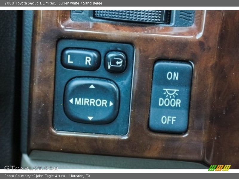 Super White / Sand Beige 2008 Toyota Sequoia Limited