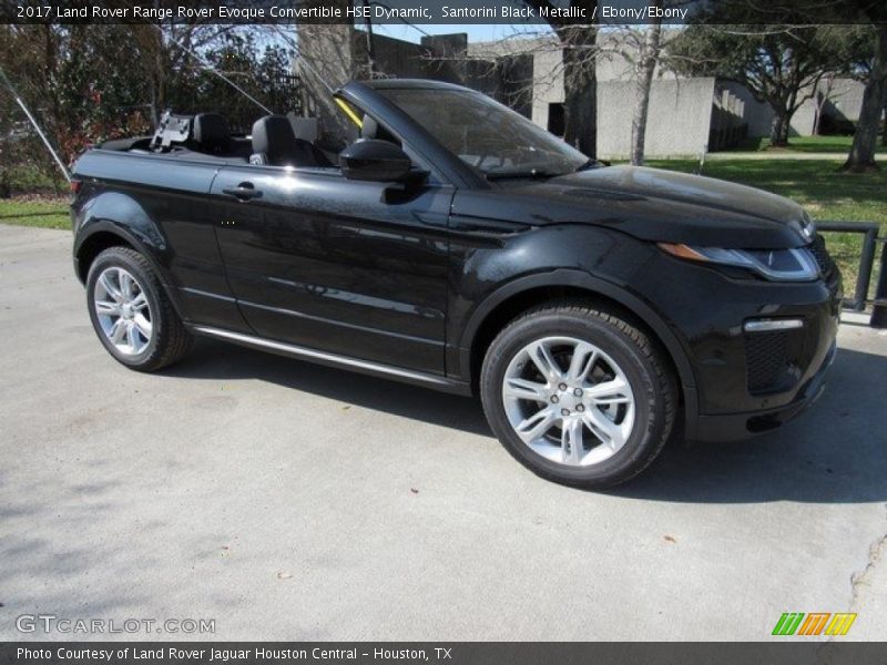 Santorini Black Metallic / Ebony/Ebony 2017 Land Rover Range Rover Evoque Convertible HSE Dynamic