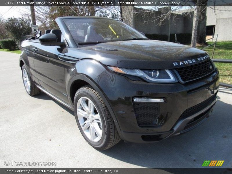 Front 3/4 View of 2017 Range Rover Evoque Convertible HSE Dynamic