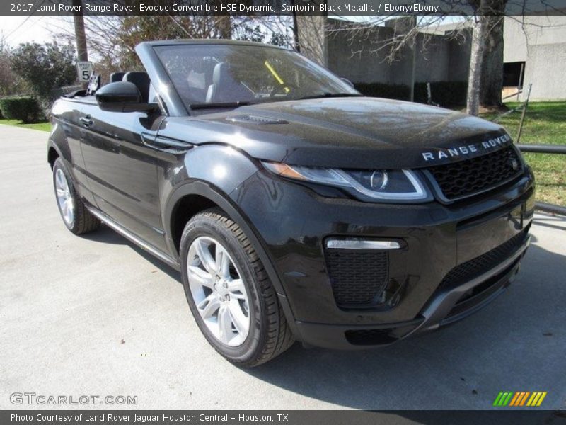 Front 3/4 View of 2017 Range Rover Evoque Convertible HSE Dynamic