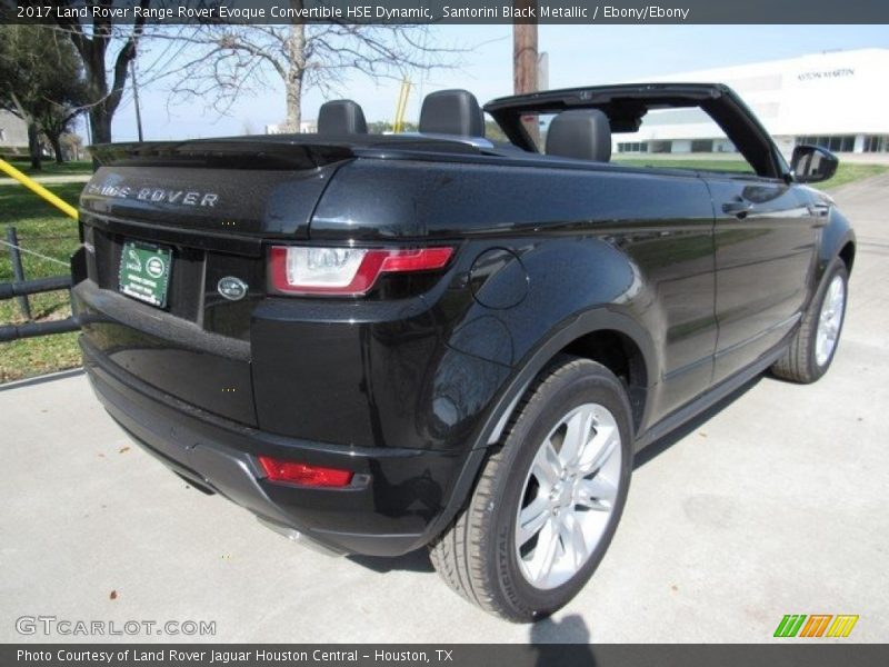 Santorini Black Metallic / Ebony/Ebony 2017 Land Rover Range Rover Evoque Convertible HSE Dynamic