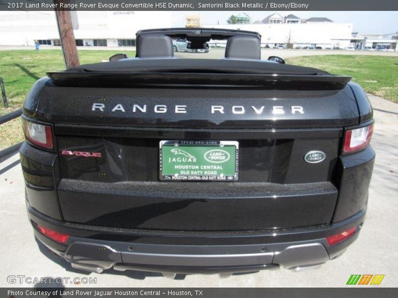 Santorini Black Metallic / Ebony/Ebony 2017 Land Rover Range Rover Evoque Convertible HSE Dynamic