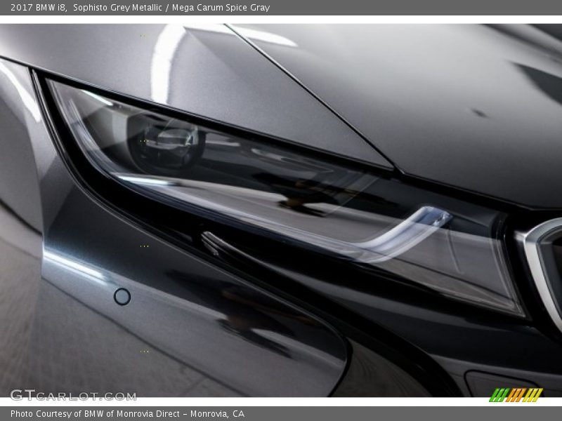 Sophisto Grey Metallic / Mega Carum Spice Gray 2017 BMW i8