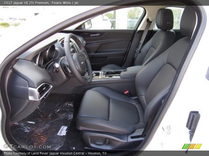 Polaris White / Jet 2017 Jaguar XE 25t Premium