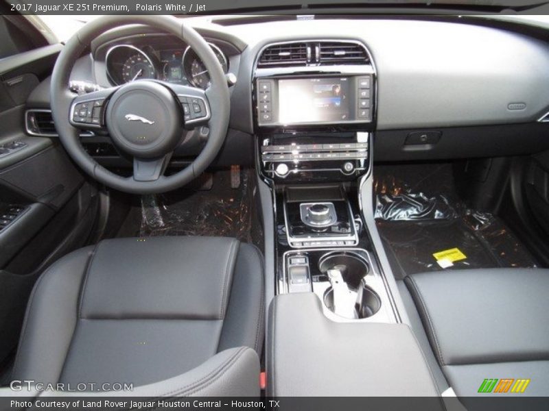 Polaris White / Jet 2017 Jaguar XE 25t Premium