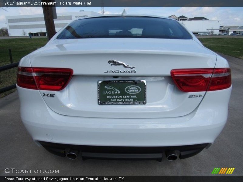 Polaris White / Jet 2017 Jaguar XE 25t Premium