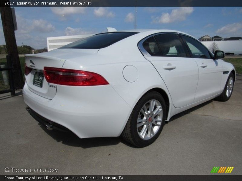 Polaris White / Jet 2017 Jaguar XE 25t Premium