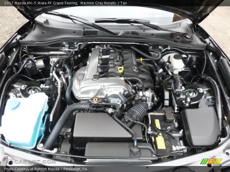  2017 MX-5 Miata RF Grand Touring Engine - 2.0 Liter DOHC 16-Valve VVT SKYACTIV-G 4 Cylinder