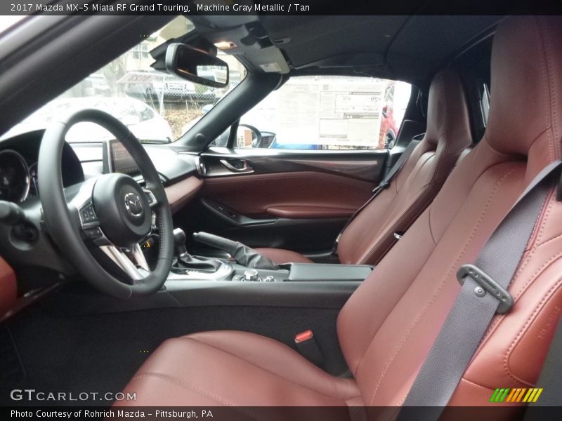 Front Seat of 2017 MX-5 Miata RF Grand Touring