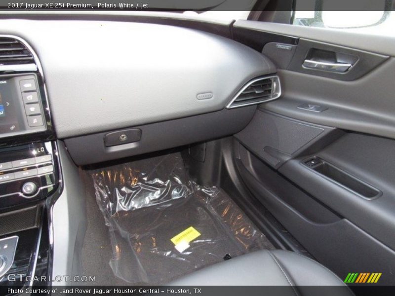Polaris White / Jet 2017 Jaguar XE 25t Premium