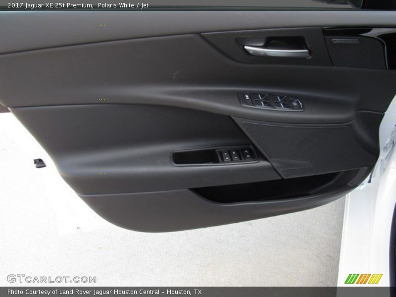Polaris White / Jet 2017 Jaguar XE 25t Premium