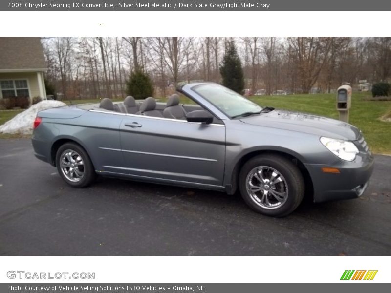 Front 3/4 View of 2008 Sebring LX Convertible