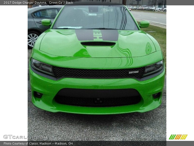 Green Go / Black 2017 Dodge Charger Daytona