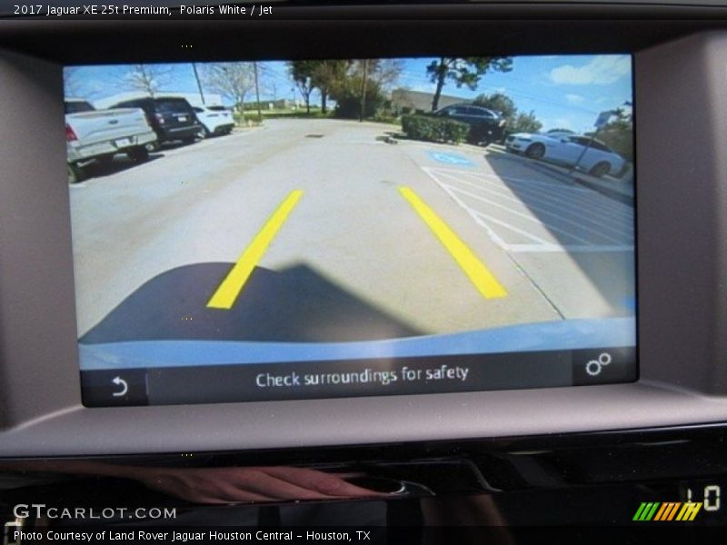 Polaris White / Jet 2017 Jaguar XE 25t Premium