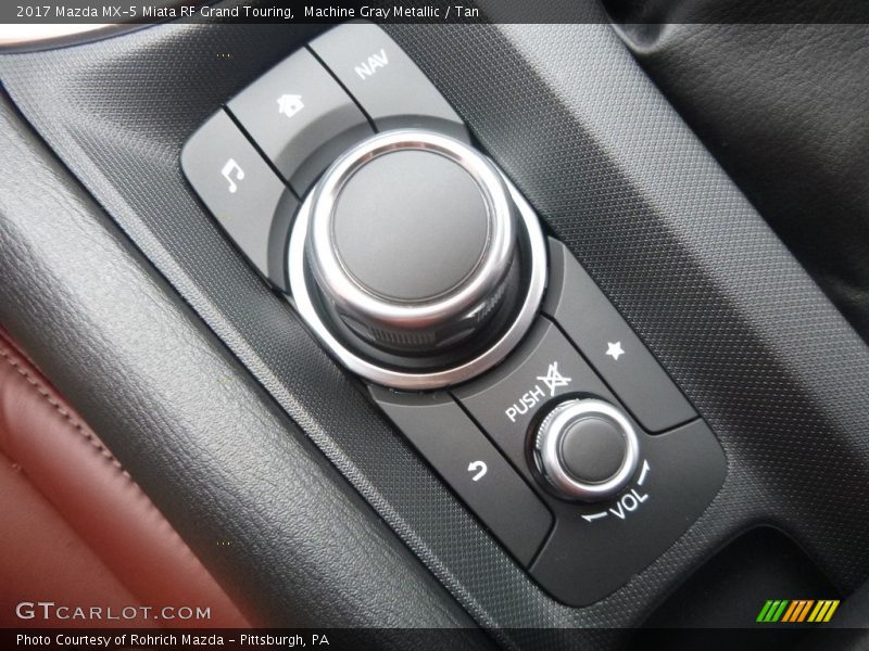 Controls of 2017 MX-5 Miata RF Grand Touring
