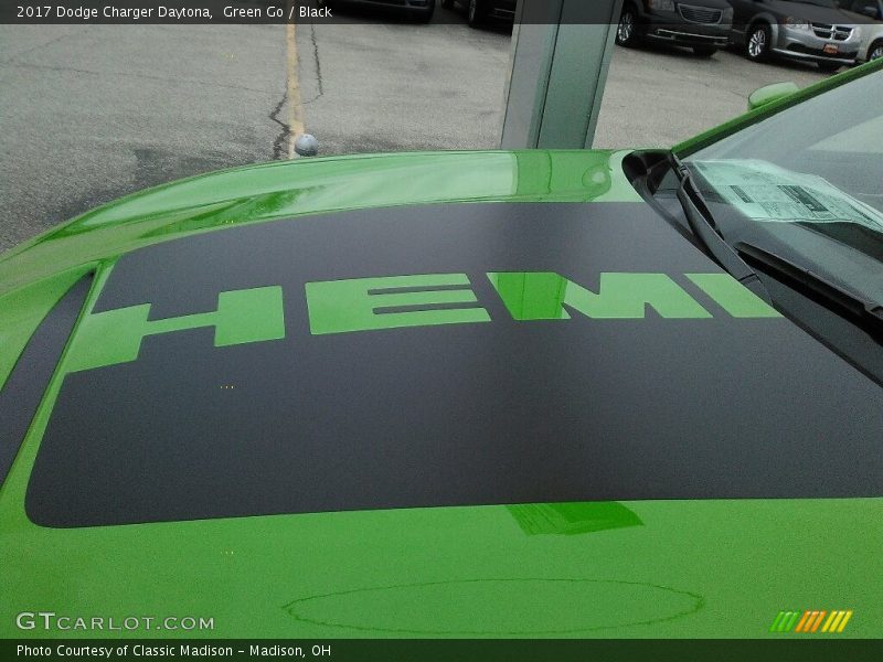 Green Go / Black 2017 Dodge Charger Daytona