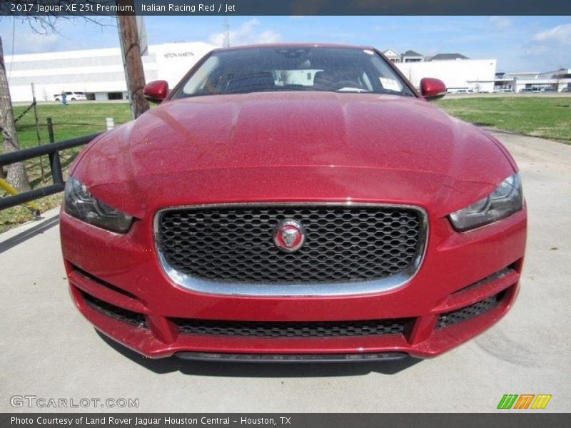 Italian Racing Red / Jet 2017 Jaguar XE 25t Premium