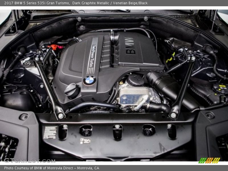  2017 5 Series 535i Gran Turismo Engine - 3.0 Liter DI TwinPower Turbocharged DOHC 24-Valve VVT Inline 6 Cylinder