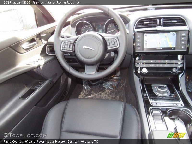 Italian Racing Red / Jet 2017 Jaguar XE 25t Premium