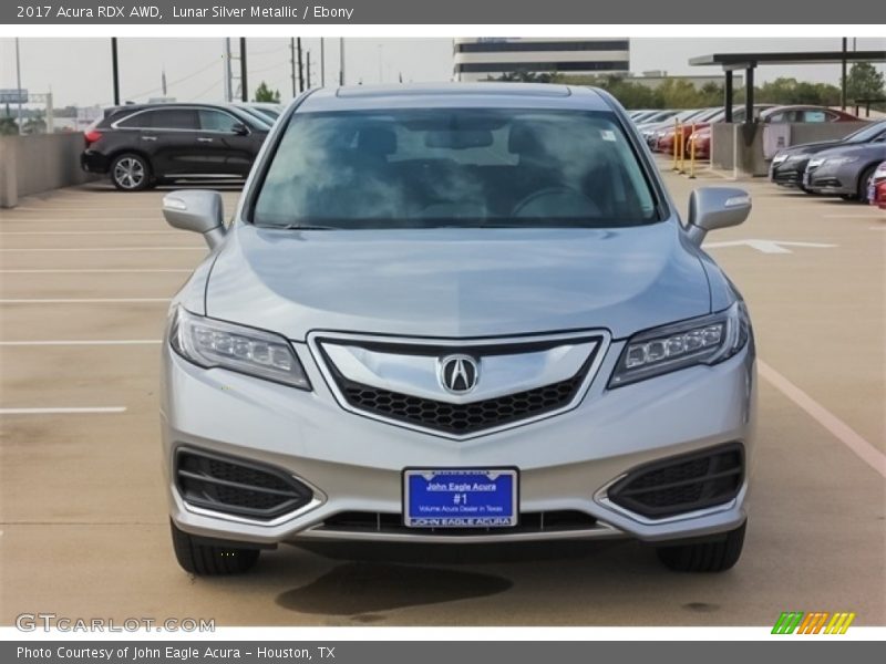 Lunar Silver Metallic / Ebony 2017 Acura RDX AWD