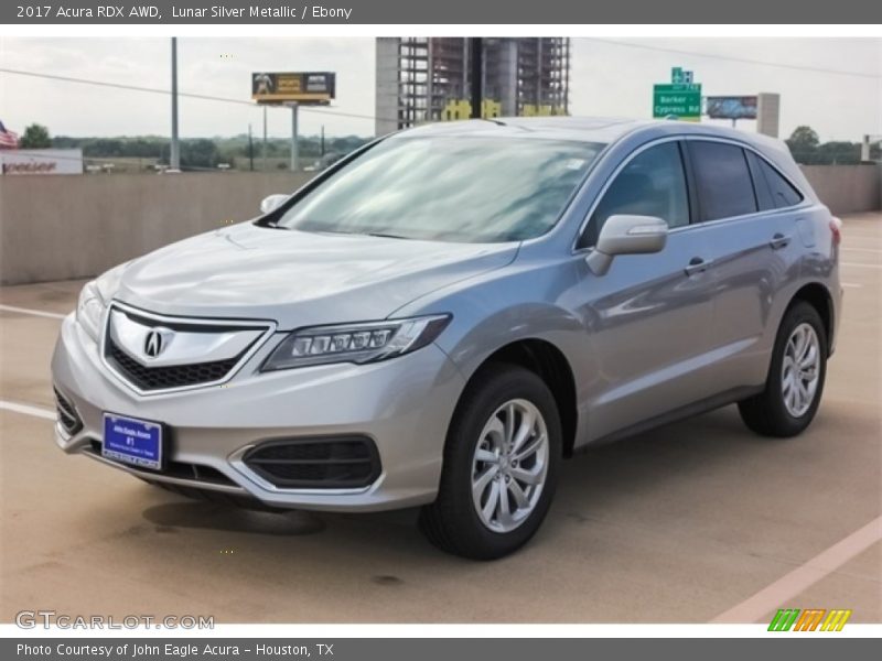 Lunar Silver Metallic / Ebony 2017 Acura RDX AWD