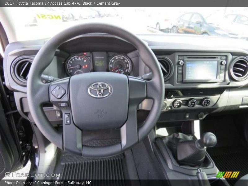 Dashboard of 2017 Tacoma SR Access Cab 4x4