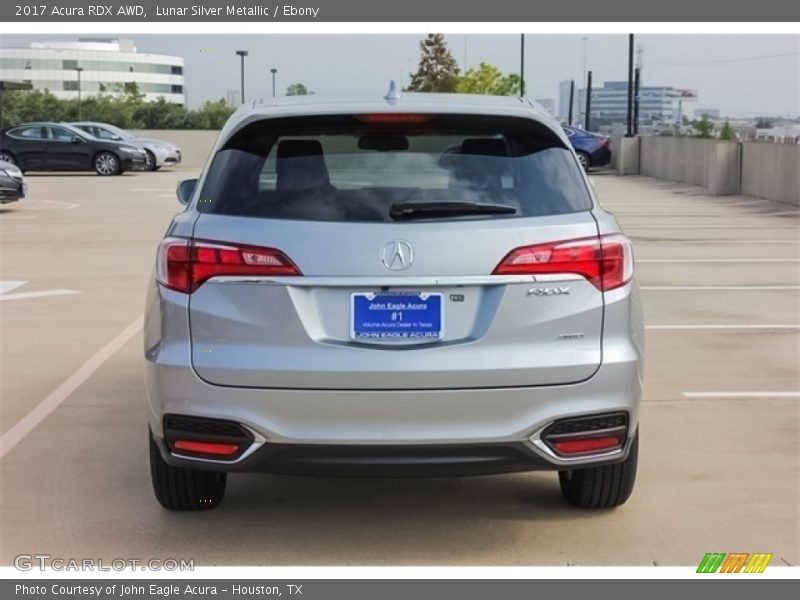 Lunar Silver Metallic / Ebony 2017 Acura RDX AWD