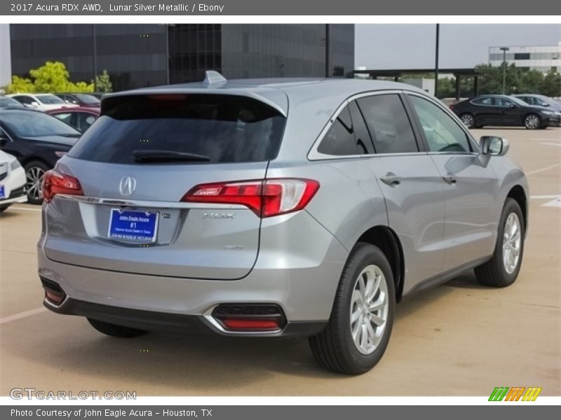 Lunar Silver Metallic / Ebony 2017 Acura RDX AWD