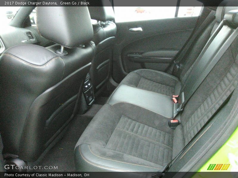 Rear Seat of 2017 Charger Daytona