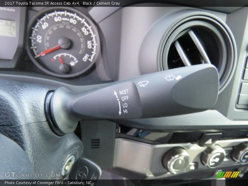 Controls of 2017 Tacoma SR Access Cab 4x4