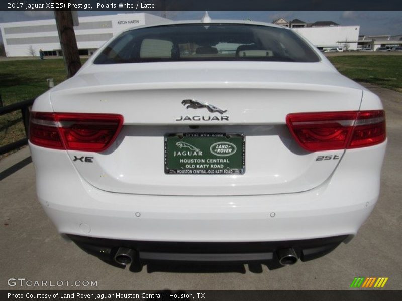 Polaris White / Latte 2017 Jaguar XE 25t Prestige