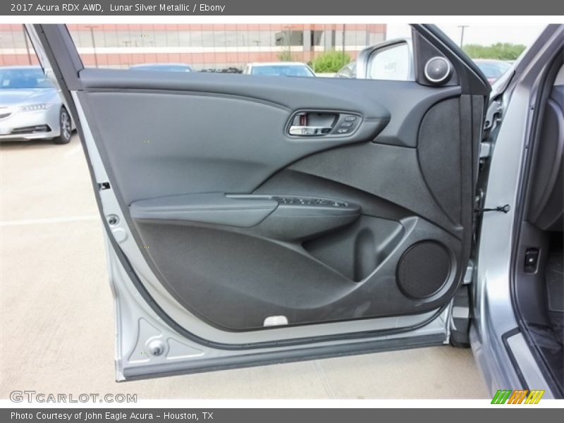 Lunar Silver Metallic / Ebony 2017 Acura RDX AWD