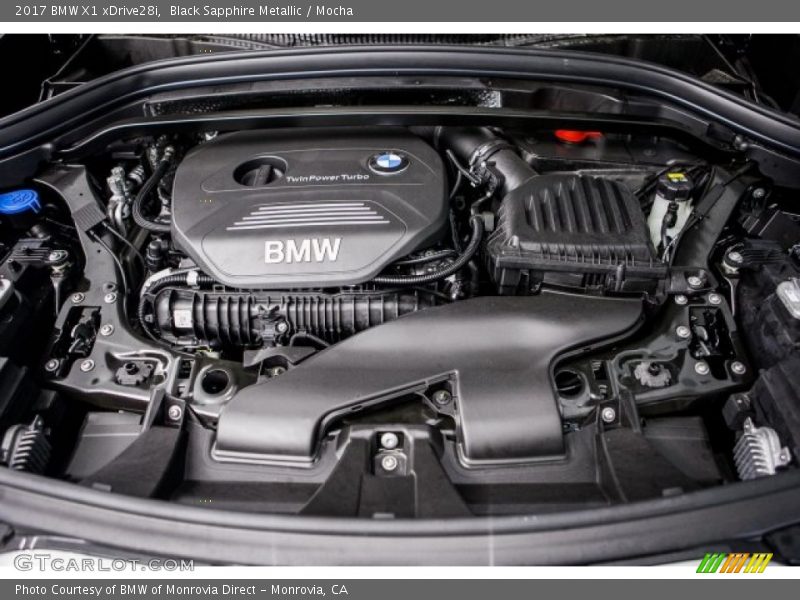 Black Sapphire Metallic / Mocha 2017 BMW X1 xDrive28i