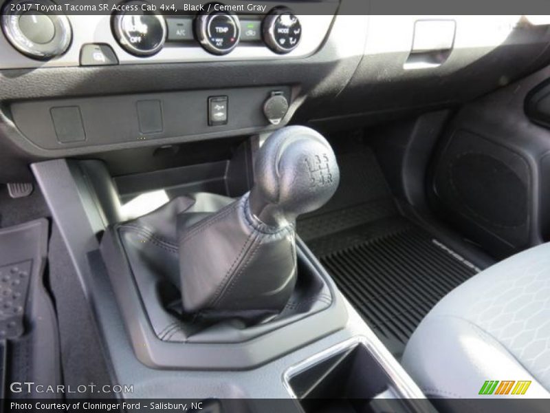  2017 Tacoma SR Access Cab 4x4 5 Speed Manual Shifter