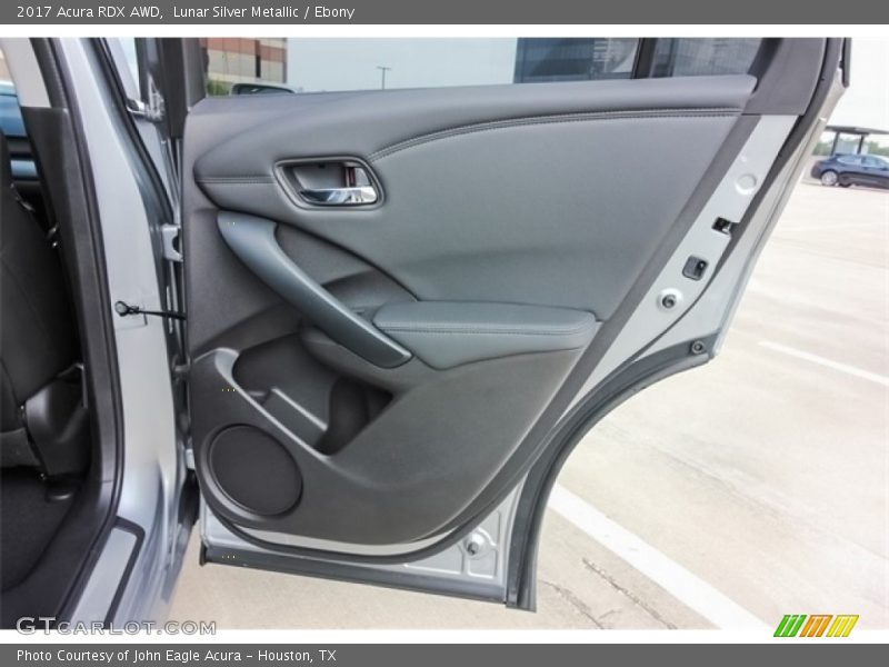 Lunar Silver Metallic / Ebony 2017 Acura RDX AWD
