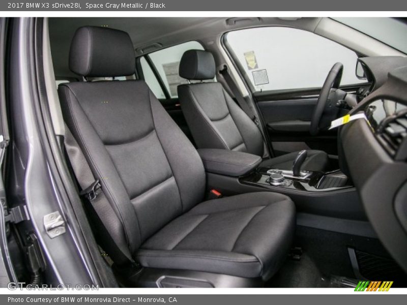 Space Gray Metallic / Black 2017 BMW X3 sDrive28i