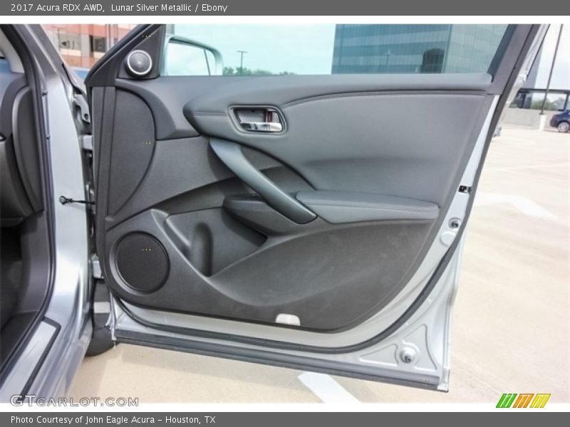Lunar Silver Metallic / Ebony 2017 Acura RDX AWD