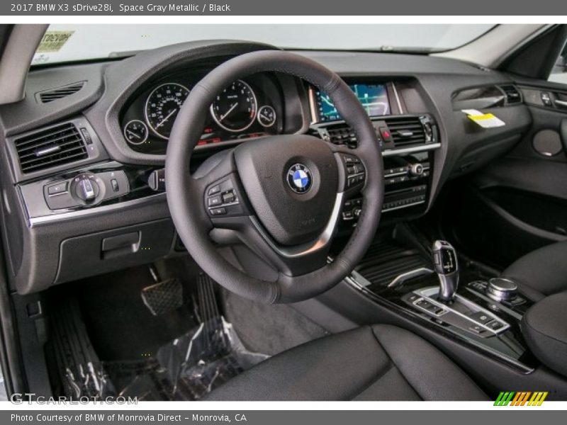Space Gray Metallic / Black 2017 BMW X3 sDrive28i