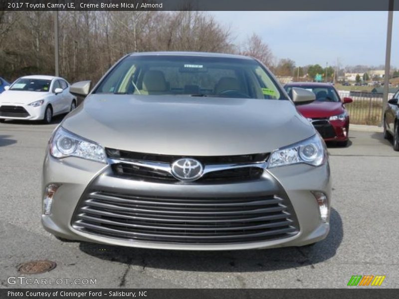 Creme Brulee Mica / Almond 2017 Toyota Camry LE
