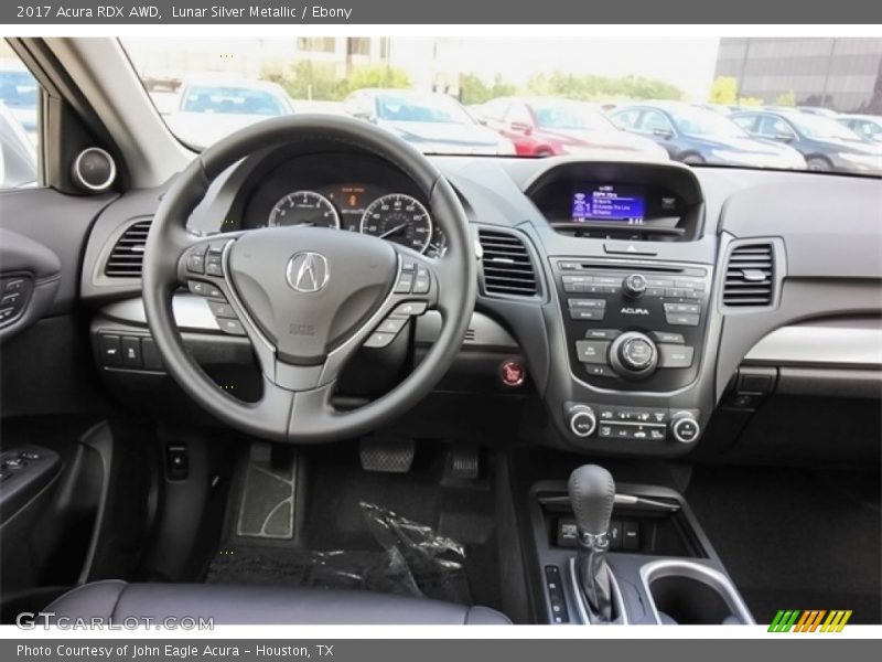 Lunar Silver Metallic / Ebony 2017 Acura RDX AWD