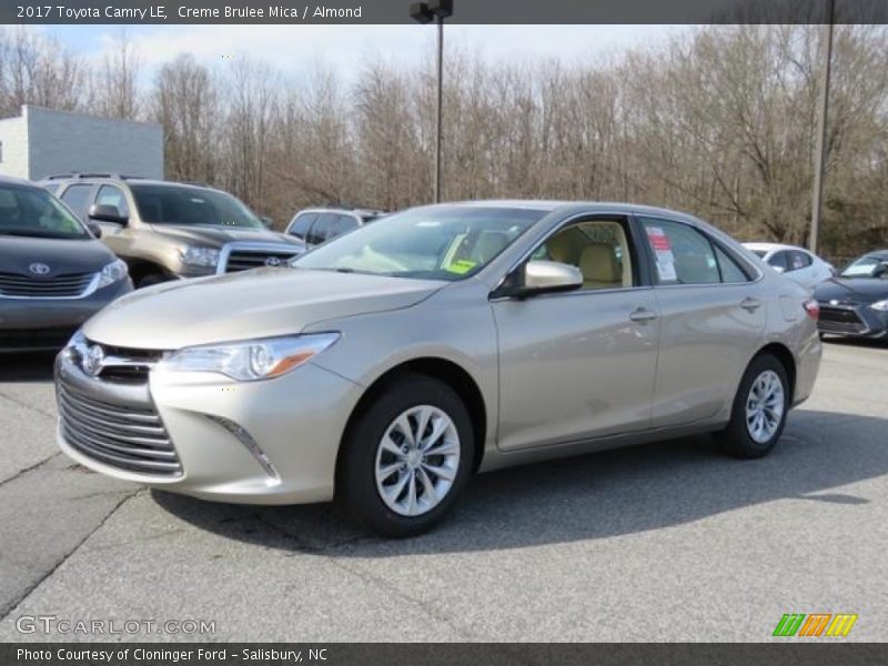 Creme Brulee Mica / Almond 2017 Toyota Camry LE