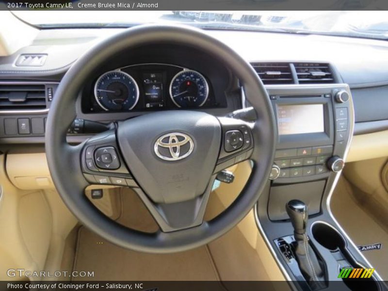 Creme Brulee Mica / Almond 2017 Toyota Camry LE