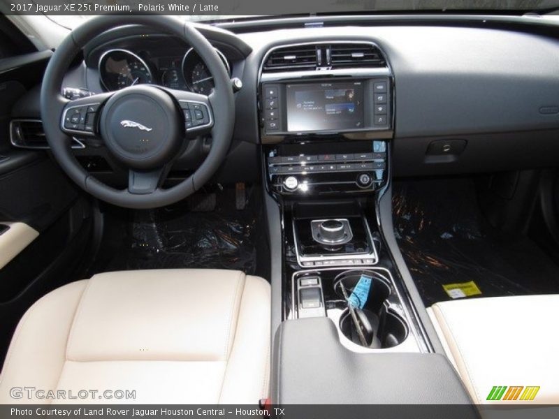 Polaris White / Latte 2017 Jaguar XE 25t Premium