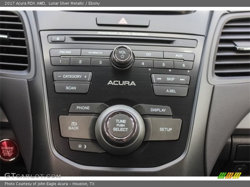 Lunar Silver Metallic / Ebony 2017 Acura RDX AWD