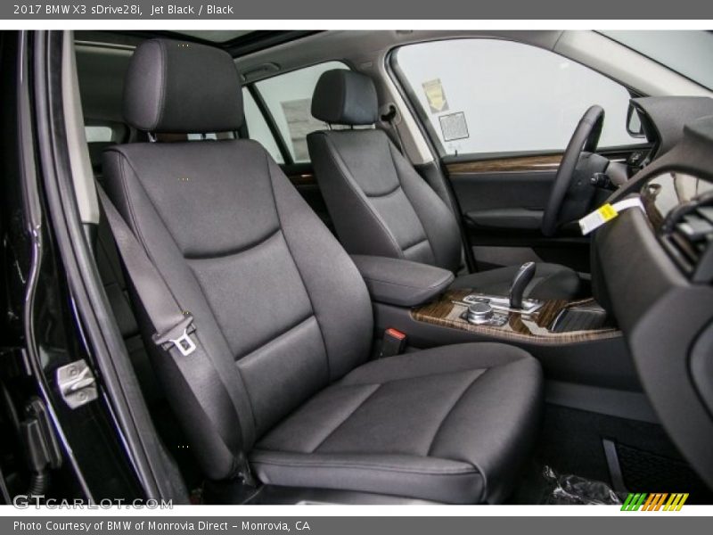 Jet Black / Black 2017 BMW X3 sDrive28i