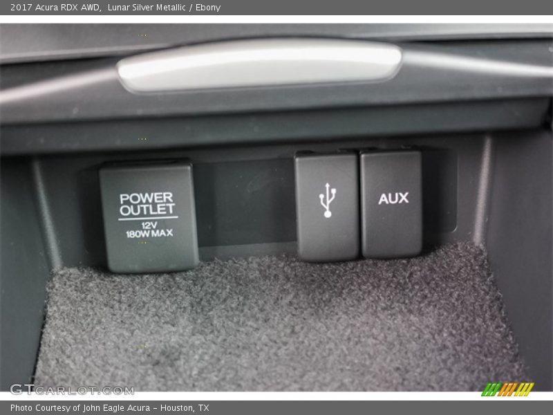 Lunar Silver Metallic / Ebony 2017 Acura RDX AWD