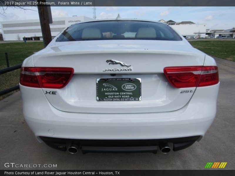 Polaris White / Latte 2017 Jaguar XE 25t Premium