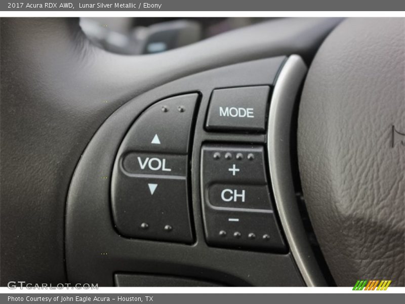 Lunar Silver Metallic / Ebony 2017 Acura RDX AWD