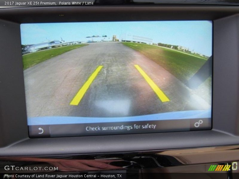 Polaris White / Latte 2017 Jaguar XE 25t Premium