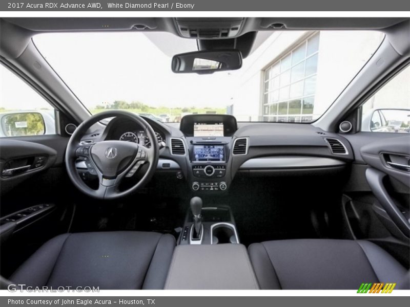 White Diamond Pearl / Ebony 2017 Acura RDX Advance AWD